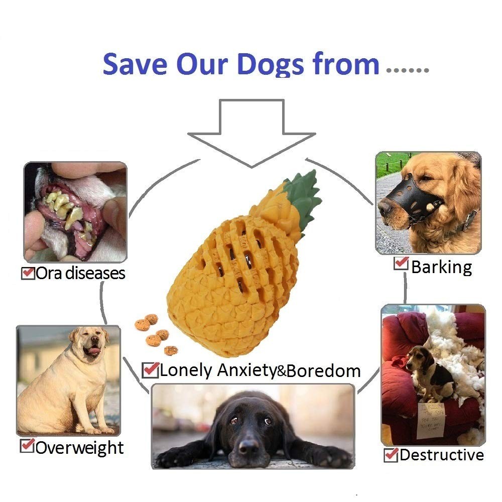 LPHSNR Upgrade Tough Dog Toys for Aggressive Chewers , Indestructible